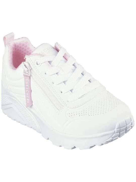 Foto van product SKECHERS Sneakers 'Uno Lite - Easy Zip' wit