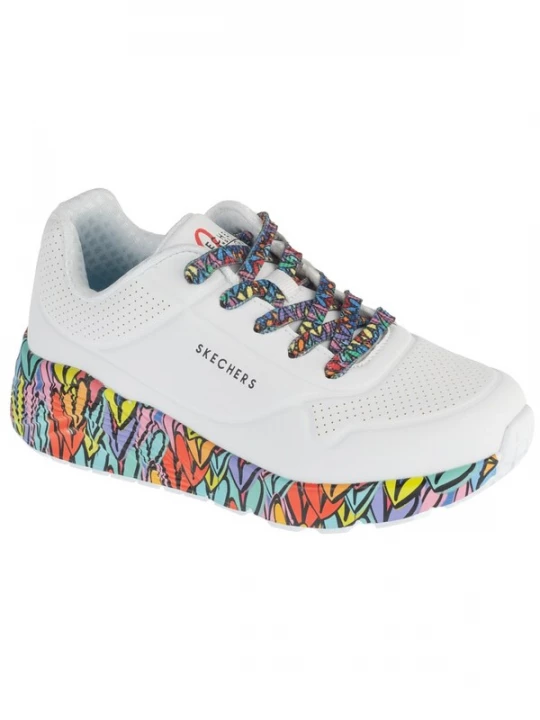 Foto van product SKECHERS Sneakers 'Uno Lite - Subtle Love' wit