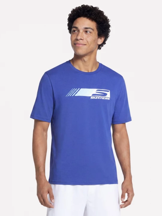 Foto van product Skechers Speedster T-shirt CM Blauw, Maat Small