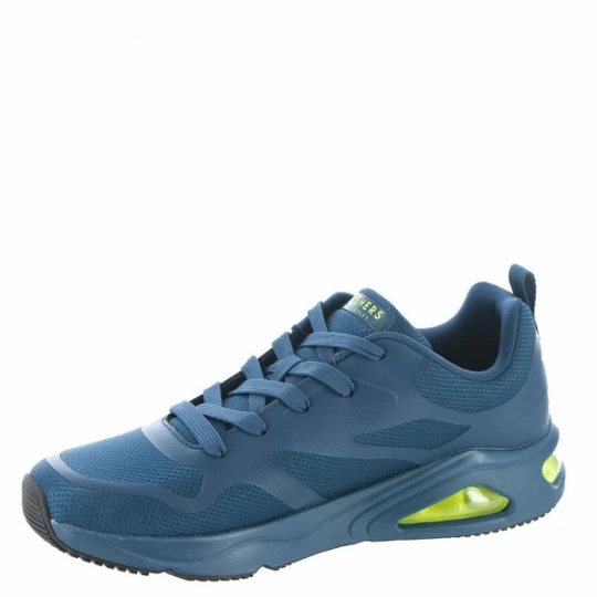 Foto van product SKECHERS Sportieve veterschoen petrol / lichtgroen