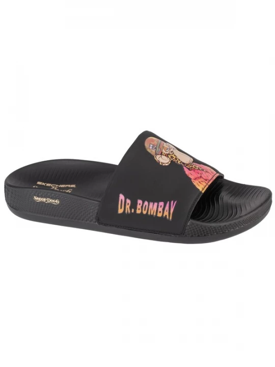 Foto van product SKECHERS Strand- / badschoen 'Skechers Snoop Dogg Hyper Slide - Dr. Bombay' zwart
