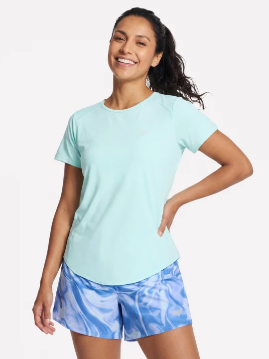 Foto van product Skechers Stride Performance T-shirt CM Houtskool / Aqua