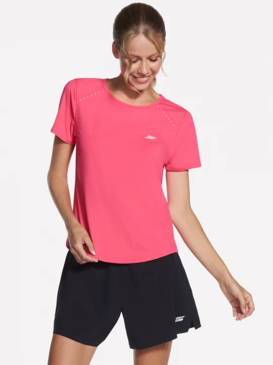 Foto van product Skechers Stride Performance T-shirt CM Taupe / Koraal
