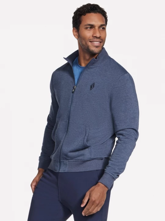 Foto van product Skechers The Hoodless hoodie GO WALK Everywhere jack CM Marine, Maat Small