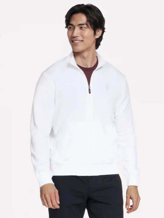 Foto van product Skechers The Hoodless hoodie GO WALK Everywhere jack CM Wit, Maat Small