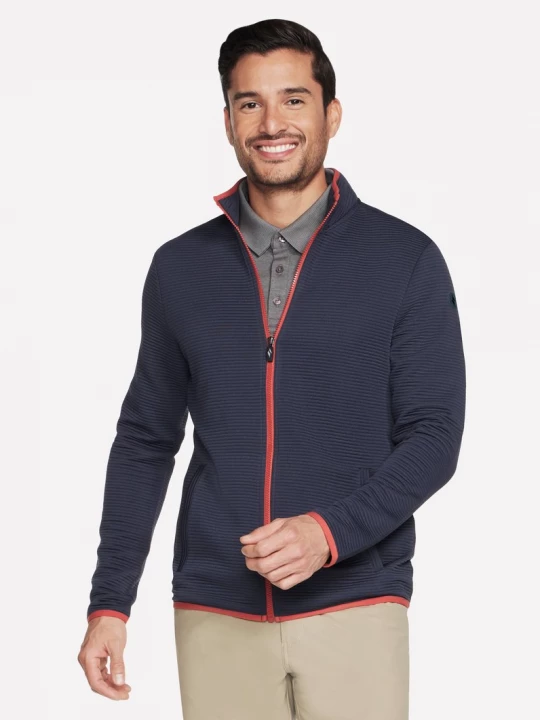 Foto van product Skechers The Hoodless hoodie Ottoman jack CM Houtskool / Marine, Maat Small