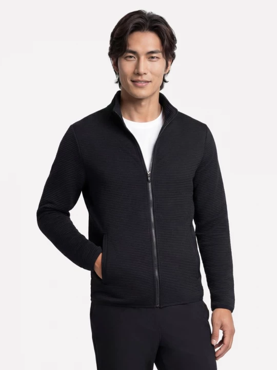 Foto van product Skechers The Hoodless hoodie Ottoman jack CM Zwart, Maat Small