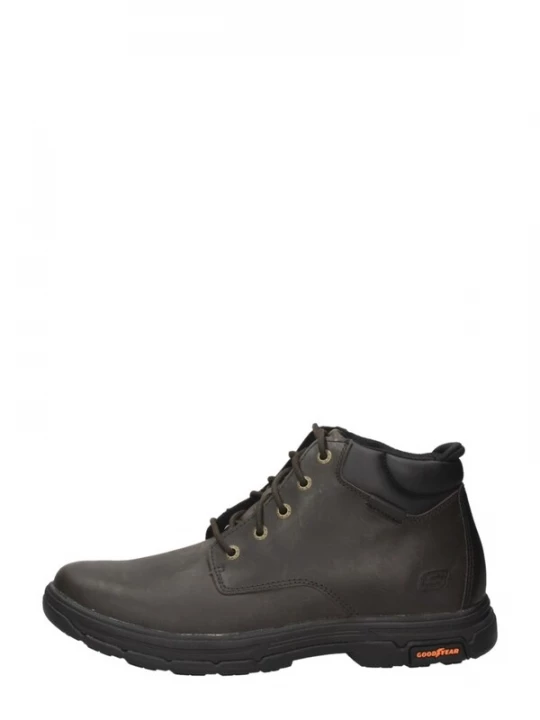 Foto van product SKECHERS Veterlaarzen 'Relaxed Fit: Segment 2.0 - Brogden' donkerbruin