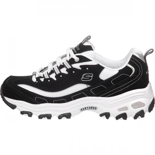 Foto van product SKECHERS Veterschoen 'Biggest Fan' zwart / wit