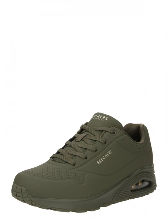 Foto van product SKECHERS Veterschoen 'Uno Stand On Air' goud / olijfgroen
