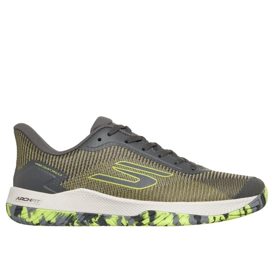 Foto van product Skechers Viper Court Pro 2.0 Sneaker CM Grijs / Geel, Arch Fit złoty