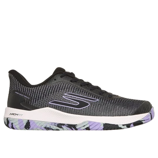 Foto van product Skechers Viper Court Pro 2.0 Sneaker CM Zwart / Lavendel, Arch Fit