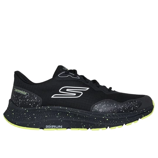 Foto van product Skechers Waterproof: GO RUN Consistent 2.0 - Piedmont Sneaker CM Zwart / Limoen