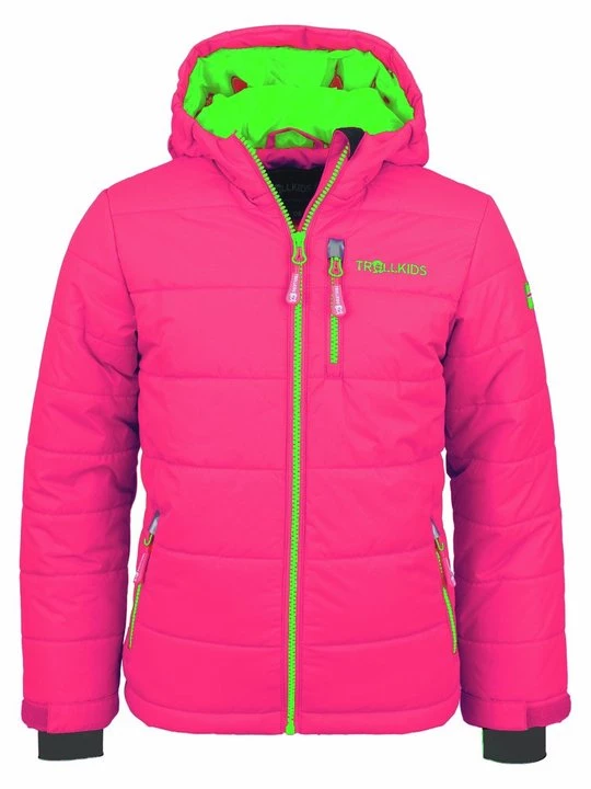 Foto van product Ski jas Trollkids donkerroze