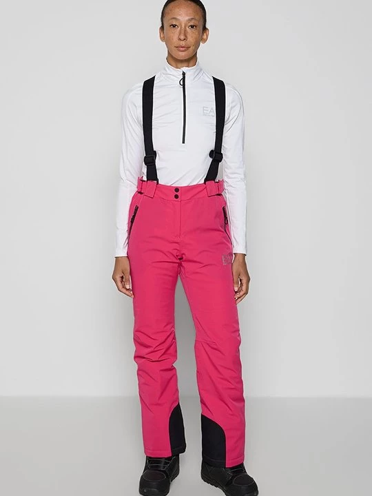 Foto van product Skibroek EA7 Emporio Armani donkerroze