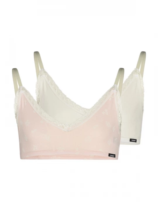 Foto van product Skiny BH pastelroze / wolwit