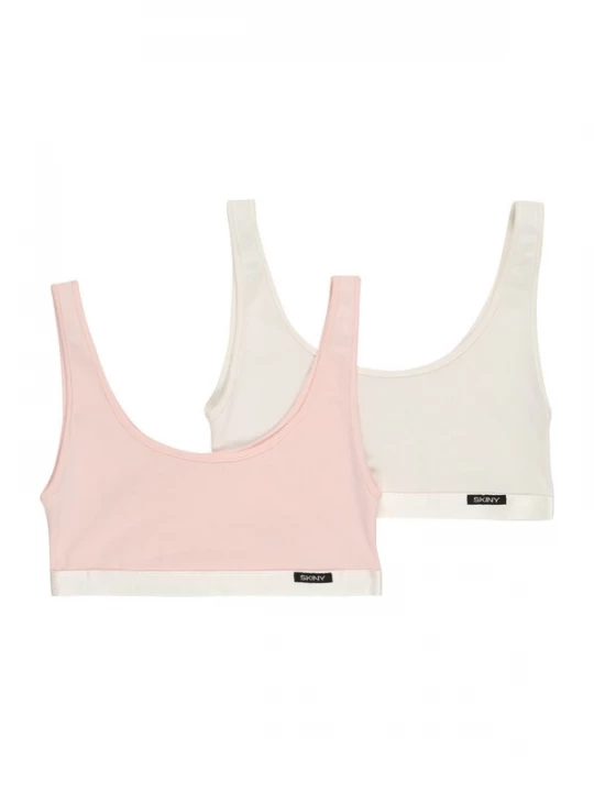 Foto van product Skiny BH poederroze / wit