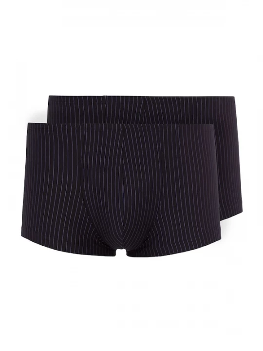 Foto van product Skiny Boxershorts blauw / zwart