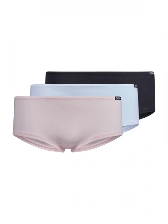 Foto van product Skiny Onderbroek nude / lichtblauw / zwart