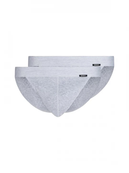 Foto van product Skiny Slip grijs gemêleerd / zwart
