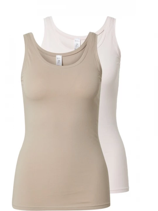 Foto van product Skiny Top nude / donkerbeige