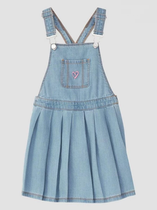 Foto van product Slabbetjesrok met borduursel s.Oliver blauw