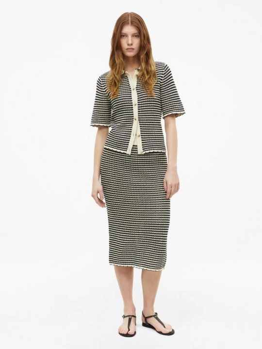 Foto van product Slanke gebreide midirok s.Oliver