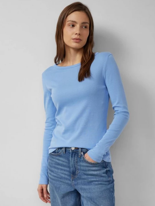 Foto van product Slanke longsleeve s.Oliver blauw