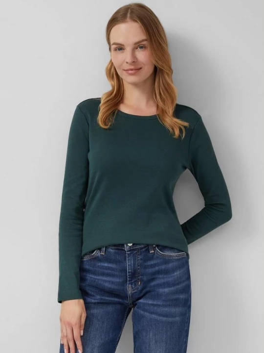 Foto van product Slanke longsleeve s.Oliver petrol