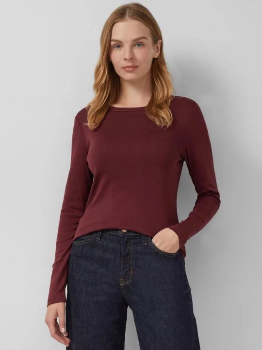 Foto van product Slanke longsleeve s.Oliver rood