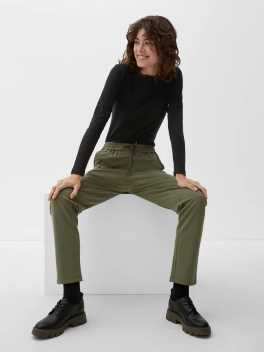 Foto van product Slanke longsleeve s.Oliver zwart