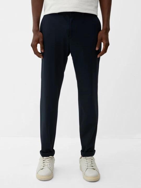 Foto van product Slanke pasvorm: Broek van trainingsstof gemaakt van stretch jersey s.Oliver blauw