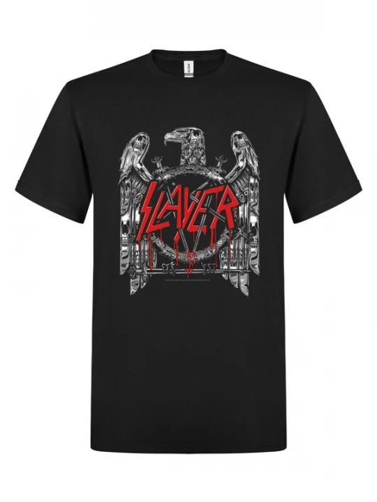 Foto van product Slayer Shirt 'Slayer Chrome Eagle T-Shirt' zwart