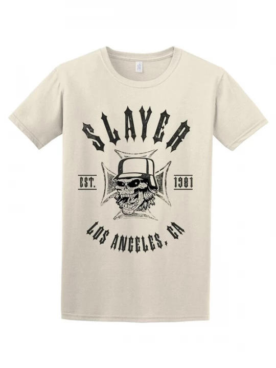 Foto van product Slayer Shirt 'Slayer EST.1981 T-Shirt' natuurwit
