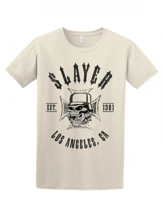 Foto van product Slayer Shirt 'Slayer EST.1981 T-Shirt' natuurwit