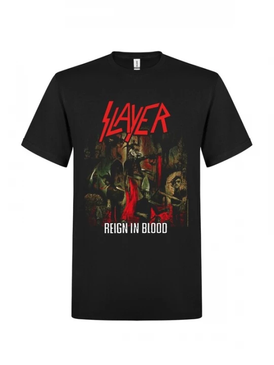 Foto van product Slayer Shirt 'Slayer Reign in Blood T-Shirt' zwart