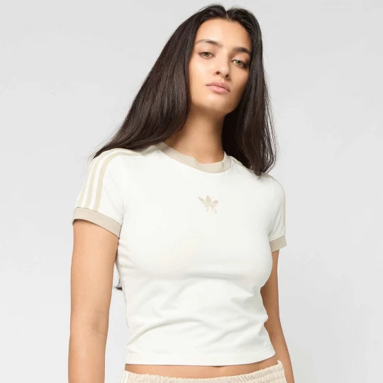 Foto van product Slim Baby Tee adidas Originals beżowy