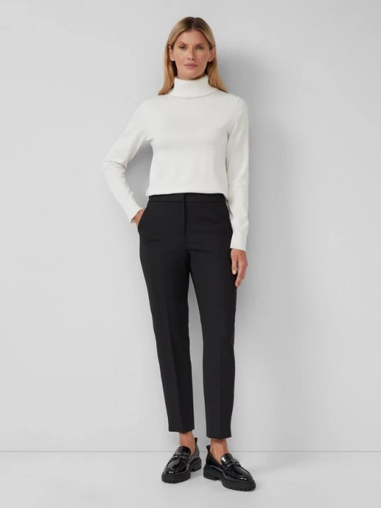 Foto van product Slim fit: elegante 7 / 8 lange broek s.Oliver zwart