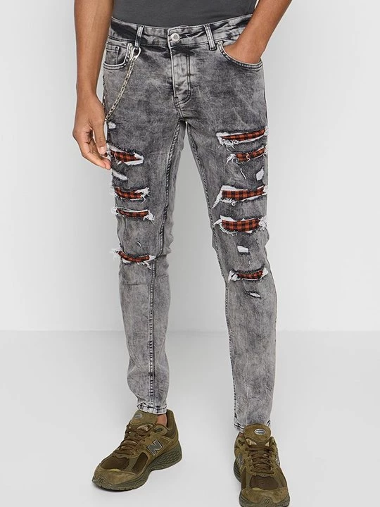 Foto van product Slim fit jeans 2Y Premium grijs
