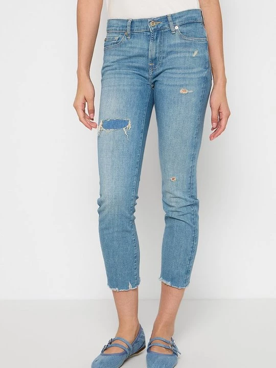 Foto van product Slim fit jeans 7 For All Mankind lichtblauw