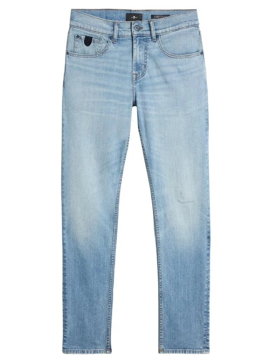 Foto van product Slim fit jeans 7 For All Mankind lichtblauw denim