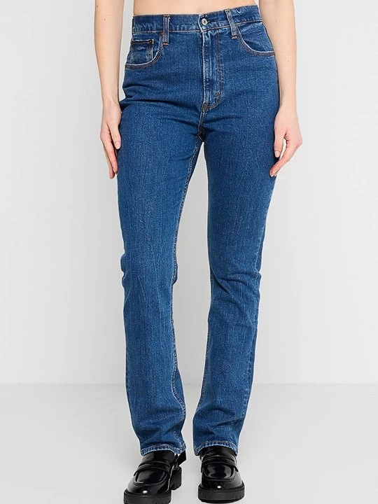 Foto van product Slim fit jeans Abercrombie & Fitch donkerblauw