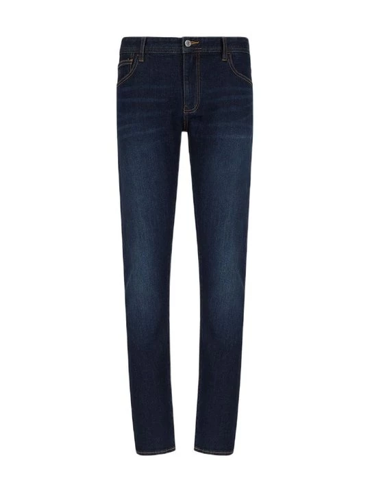 Foto van product Slim fit jeans Armani Exchange donkerblauw denim