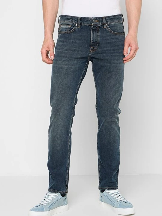 Foto van product Slim fit jeans Boss donkerblauw