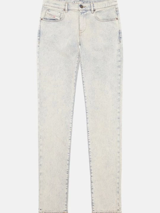 Foto van product Slim fit jeans Diesel beżowy