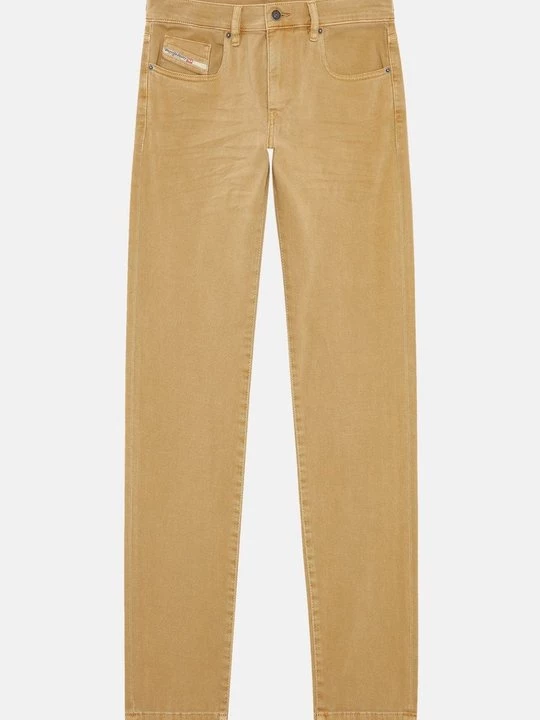 Foto van product Slim fit jeans Diesel beżowy