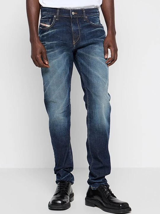 Foto van product Slim fit jeans Diesel donkerblauw