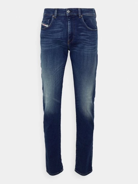 Foto van product Slim fit jeans Diesel donkerblauw denim