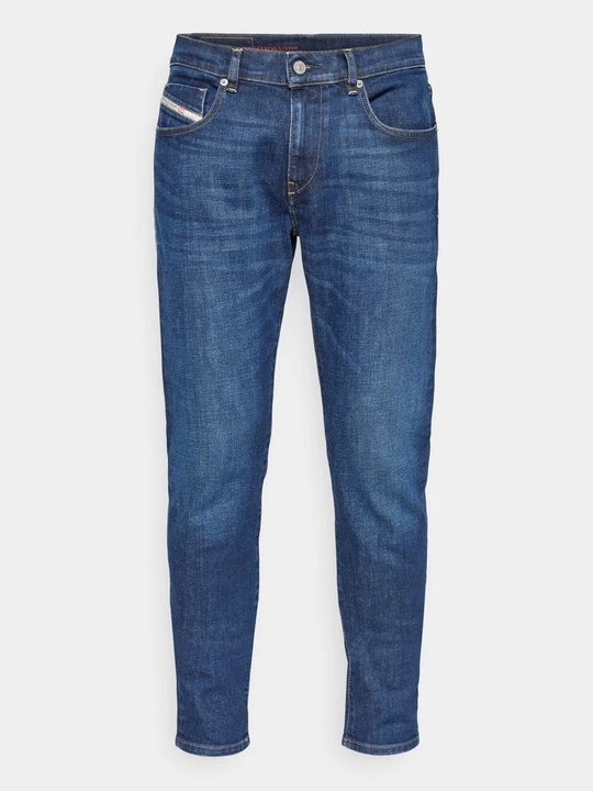 Foto van product Slim fit jeans Diesel donkerblauw denim