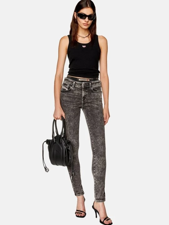 Foto van product Slim fit jeans Diesel donkergrijs